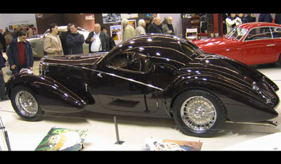 Bugatti T57 Gangloff Coupe 1935  rear 2